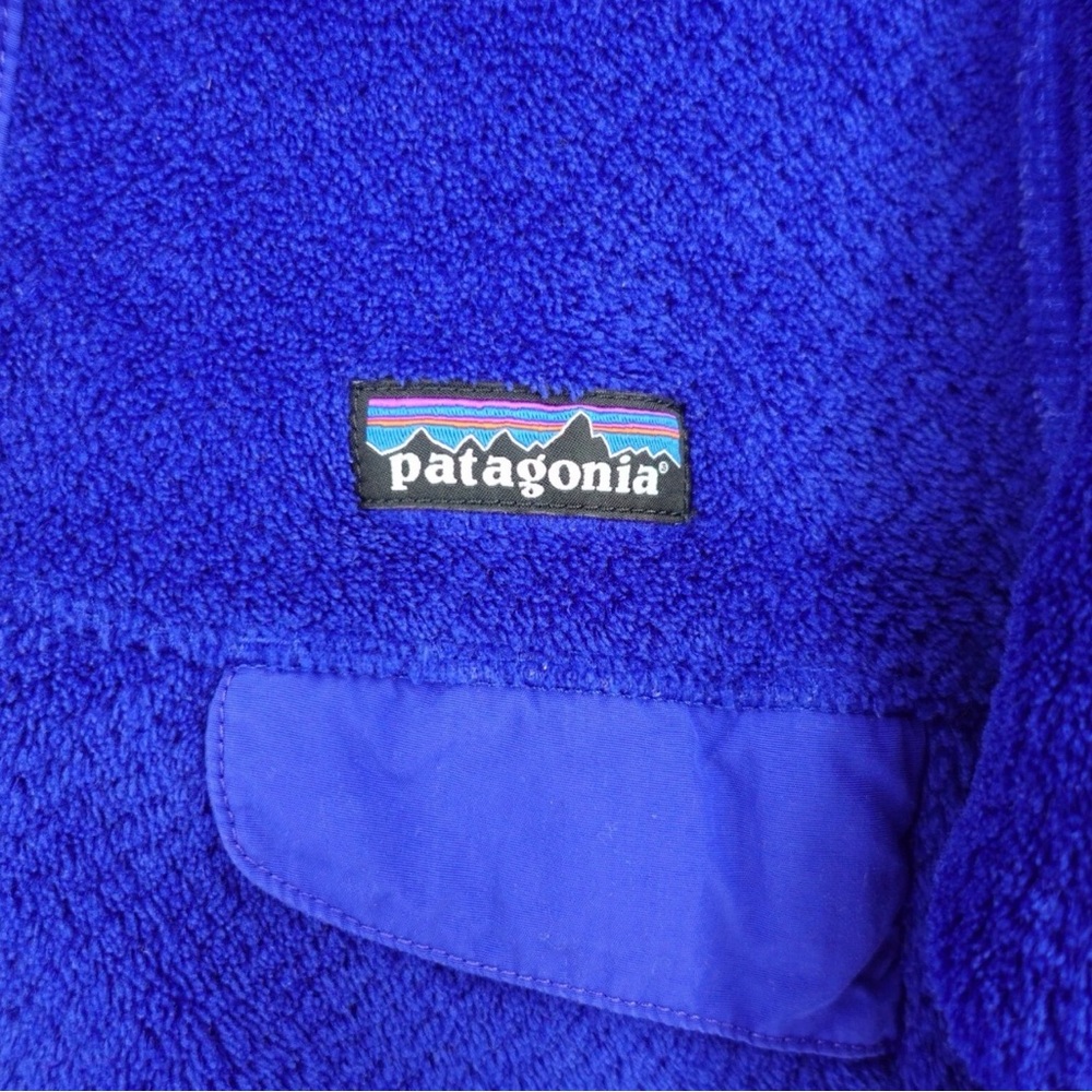 PATAGONIA Retool Snap T Fleece Pullover Blue Jacket - Womens, S - Picture 3 of 14